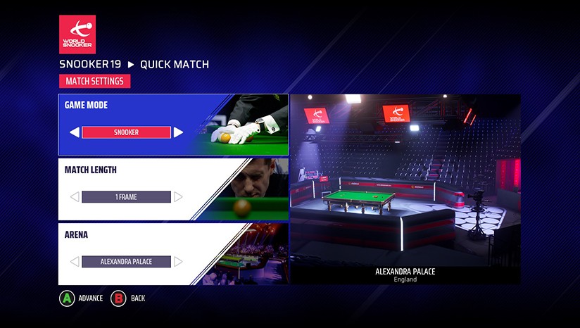 《斯诺克19》英文免安装版 游戏截图 8