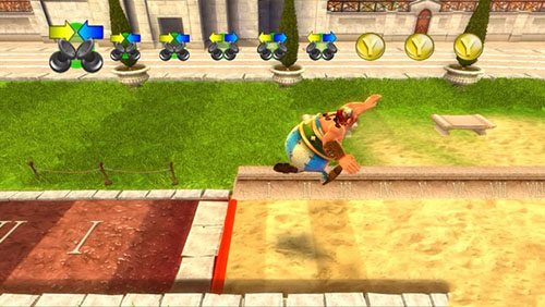 《奥运会上的阿斯特里克斯》 欧版NDS版 游戏截图 2